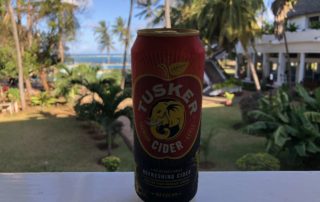 Tusker Cider in Kenia